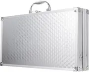 Yardwe Tool Storage Briefcase Hard Shell Carrying Case with Reinforced Corners Stylish and Durable Design for Secure Document and Equipment Storage