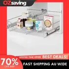 Wire Baskets 2 pcs Silver 600 mm kitchen storage durable easy install 0481
