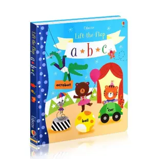 【iBezt】Usborne Lift-the-Flap abc(Lift-the-Flap 翻翻書)