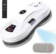 AHWOiHS Window Cleaning Robot Automatic Window Cleaning Robot Window Robot with Water Jet, Window Cleaner Robot Electric Window Vacuum Cleaner 5600pa Strong Suction Power for Large Outdoor Windows