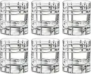 [Barski] Tumbler Glass - Double Old Fashioned - Set of 6 - Glasses - Designed DOF Crystal Glass Tumblers - For Whiskey - Bourbon - Water - Beverage - Drinking Glasses - 11 oz. - Made in Europe