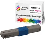 Magenta Compatible Toner Cartridge for OKI 46508718 (3,000 Pages) for OKI C332 C332dn MC363 MC363dn MC363dnw