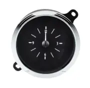 Dakota Digital 42-48 Ford Black Clock w/Blue LED For VHX Gauge Kit VLC-42F-K-B