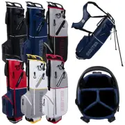 2025 FastFold Orbiter Golf Stand Bag 4-Way Divider Top Dual Carry Strap Leg Lock