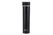 Oasis Skinny Mini Stainless Steel Double Wall Insulated Bottle 250ml Black