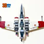 Wall Mount Bracket for LEGO Star Wars ARC-170 Starfighter (set 75402) - 3D print