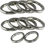 43x35x4MM Motorcycle Exhaust Pipe Header Gasket For VT600C Shadow 1988-1994 NT650 HAWK GT 1988-1991 ST1300PA 2016-2018(10pcs)