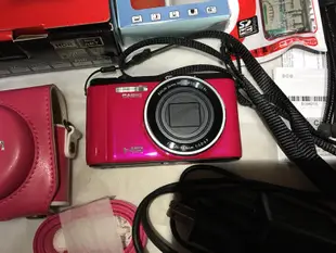 CASIO EX-ZR1500 很美的桃紅色 美顏自拍神器