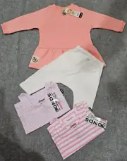 Bonds Baby Bundle Jumper Dress Rare, Leggings Chesties BNWT Size 00