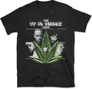 Up In Smoke Tour Dre Snoop Hip Hop Rap Vintage Replica T-shirt X-Large