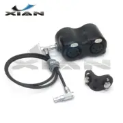 Elbow 00b 5-pin To Dual XLR Adapter for Dsmc3 Red Komodo-x,Arri Mini Audio Cable