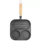 Cookware Pancake Pan Cast Iron Egg Burger Maker Small Breakfast Frying Grill Pot