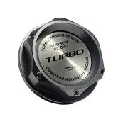 GUNMETAL BILLET ENGINE OIL FILLER CAP TURBO FOR 08-15 MITSUBISHI LANCER EVO X (for: Mitsubishi)