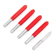 5pc 3.175 x 0.2mm 45 Degree PCB Engraver Engraving Drill Bit CNC Router Tool Cut