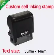 Custom Personalised Self Inking Rubber Stamp Trodat 4911 Business Name Address