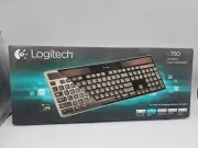 Logitech K750 920-002912 Wireless Keyboard Ultra-Thin, Compatible with PC - A4B