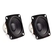 2Pcs 52mm Full Range Speakers 4 Ohm 10W Flat Magnetic Bluetooth Speaker C4B5