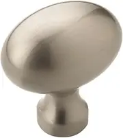 Amerock10BX53014G10Allison ValueAllison Value 1-3/8 in (35 mm) Length Satin Nickel Cabinet Knob - 10 Pack,Satin Nickel