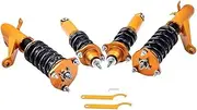 Coilovers 24 Way Damper Shocks Absorbers Compatible for RSX 2002-2006 Coilover Lowering Suspension Shocks Struts