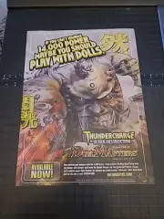 DuelMasters Thundercharge Of Ultra Destruction TCG Print Ad 2005 8x11