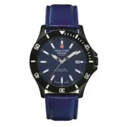 Swiss Alpine Military Men's Watch Analog Quartz 7022.1575SAM Leather