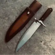 Custom Handmade Bowie Knife Coffin Handle Full Tang Carbon Steel Bowie Knife WSh