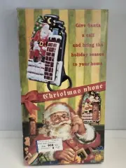 Vintage AMWAY MOTION ACTIVATED CHRISTMAS PHONE (LIGHTS UP WHEN RINGING) NOS