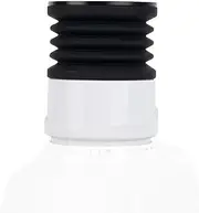 Coffee Grinder Single Dose Hopper Compatible with Baratza Encore Coffee Grinder Silicone Bellow with Mental Lid for Blow Out Residual Coffee Grounds White