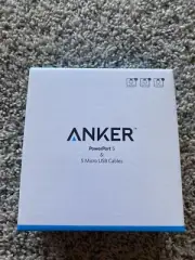 Anker PowerPort 5 - 5 Port Charger. Brand New. Free Shipping.