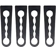 Rynplex 4pcs, for Nissan, Pathfinder R51 R52 Cefiro, Door Lock Damper Buffer Deadener Seal Shock-Absorbing Damping Protector 2005 – 2020 Car Damper Replacement(4pc)