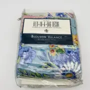 BLOUSON VALANCES TOULON MULTI-COLOR VALANCE - 1 PANEL NEW