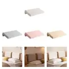 2 Pieces Bed Headboard Pillow Backrest Pillow for Bed Rest Sitting in Bed