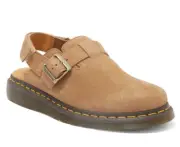Dr. Martens Jorge II Women's Leather Mules Clogs Slingback Sandals Tan Size 7