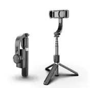 Handheld Foldable Wireless Gimbal Stabilizer Ultimate Smartphone Photography Companion With Anti-Shake Selfie Stick, Bluetooth Remote Control Tripod for Iphone And Andriod
