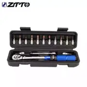 Bike Multitool Torque Wrench Set 1/4" 2-20Nm Double Scale Bicycle Maintenan