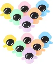 ORFOFE 12Pcs Cute Astronaut Erasers Cartoon Space Stationery for Safe Easy to Use for Outer Space Party Favors Goodie Bag Stuffers Fun Drawing Art Accessories