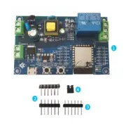WIFI Bluetooth Single Relay Module ESP32-C3 ESP-C3-12F Development Board NEW