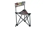 Tripod Chair Camo XL Hunting Stool Portable Light Weight Comfortable Backrest