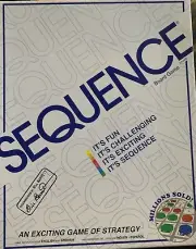 Brand New, Sealed Sequence Board Game - By Jax Games - Strategy Game For Ages 7+