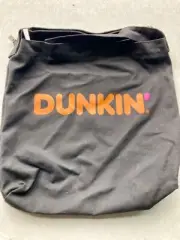 Dunkin' Donuts Zippered Shoulder Messenger Bag Tote
