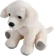 Wild Republic Pocketkins, Yellow Labrador, Stuffed Animal, 5 Inches, Kids, Plush Toy, Fill is Spun Recycled Water Bottles