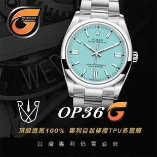 【RX-8】RX8-G第7代保護膜 勞力士ROLEX-Oyster Perpetual系列 含鏡面、外圈 手錶貼膜(Perpetual)