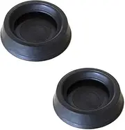Kaijiao Store 2 Pcs Plunger Rubber Seal Fit for Use in Aeropress Parts Coffee Maker Plunger End Gasket Aerobie (Color : Black)