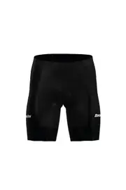 Santini Fast GTR Mens Triathlon Shorts Black - Black Size S