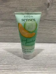 Avon Senses~Cucumber & Melon~Hand Gel~2.5 Oz~ New With Inner Seal Intact