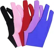 Artist Glove for Graphic Tablet, Free Size Gloves for Drawing 5 Colors