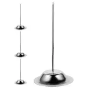 4 Pcs Menu Inserter Restaurant Receipt Holder Paper Memo Ticket Spike