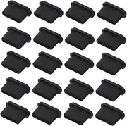 30Pcs Type C Dust Charger Port Stoppers Covers for Type C Ports Protects Against Dust Liquid Grime for Computers and Laptops