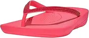 [FitFlop] Women's Iqushion Classic Sparkle Flat Sandal