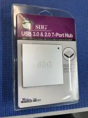 SIIG 7-Port USB Hub SuperSpeed 3.0 Hi-Speed 2.0 Powered JU-H70212-S2